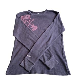 cute grunge gothic emo design long sleeve shirt